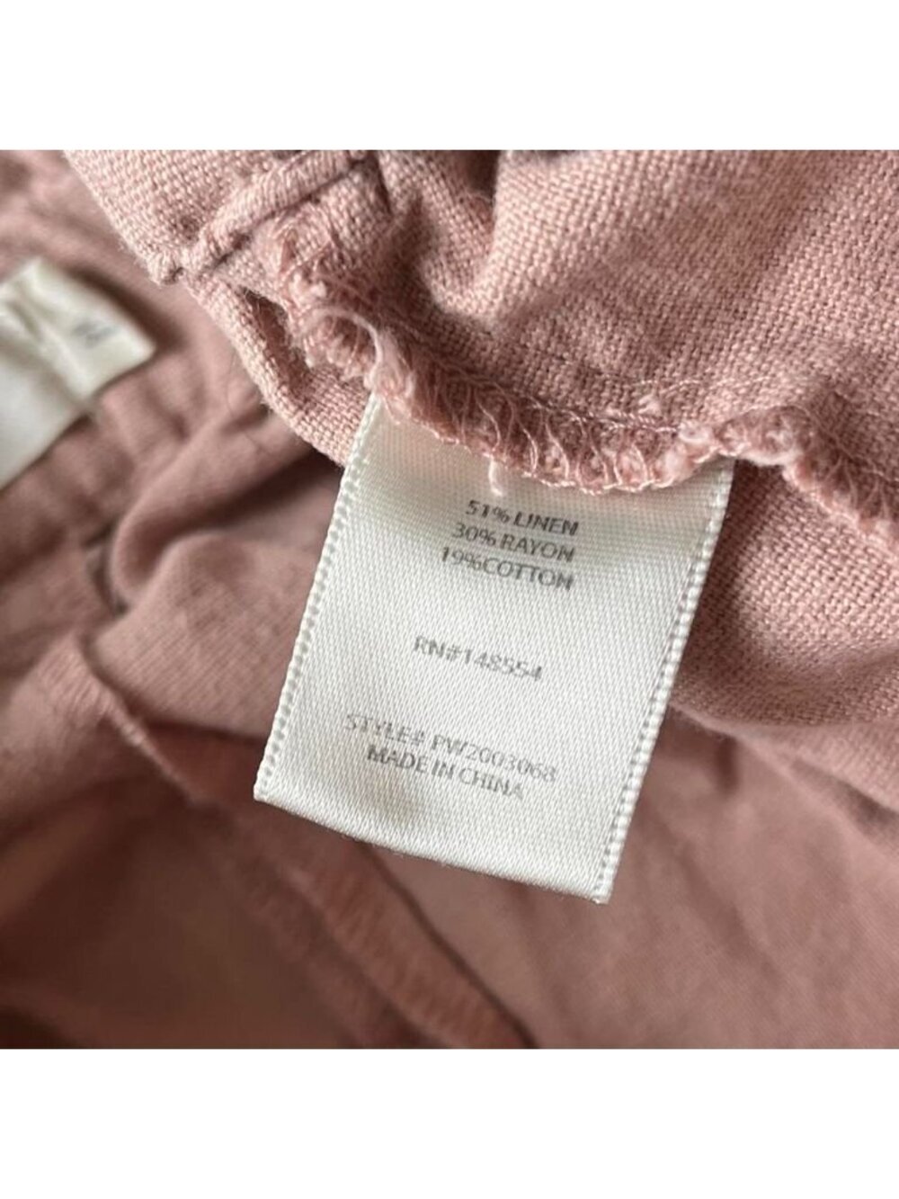Y2K tgla Tie Waist Linen Blend Medium Mini Skirt Dainty Romantic Festival Girly - Picture 5 of 7